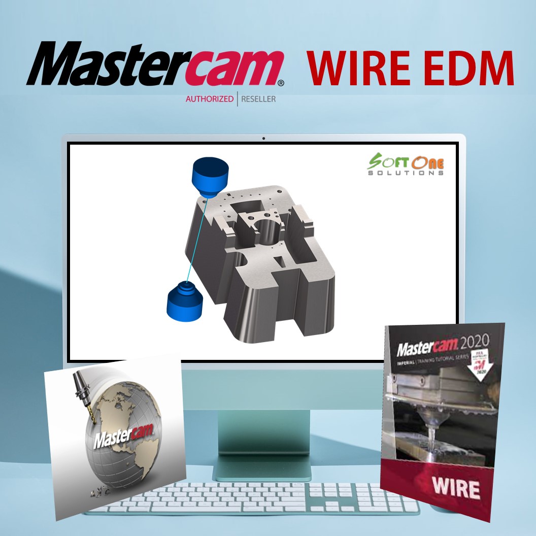 Phần mềm bản quyền MasterCAM Wire EDM lập trình gia công cắt dây 2 đến 4 trục | Giá phần mềm MasterCAM Wire EDM